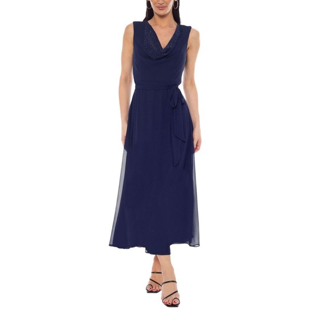Oleg Cassini Womens  Midi Dress